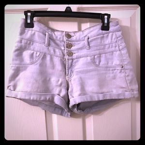 Mid Ride Denim Shorts